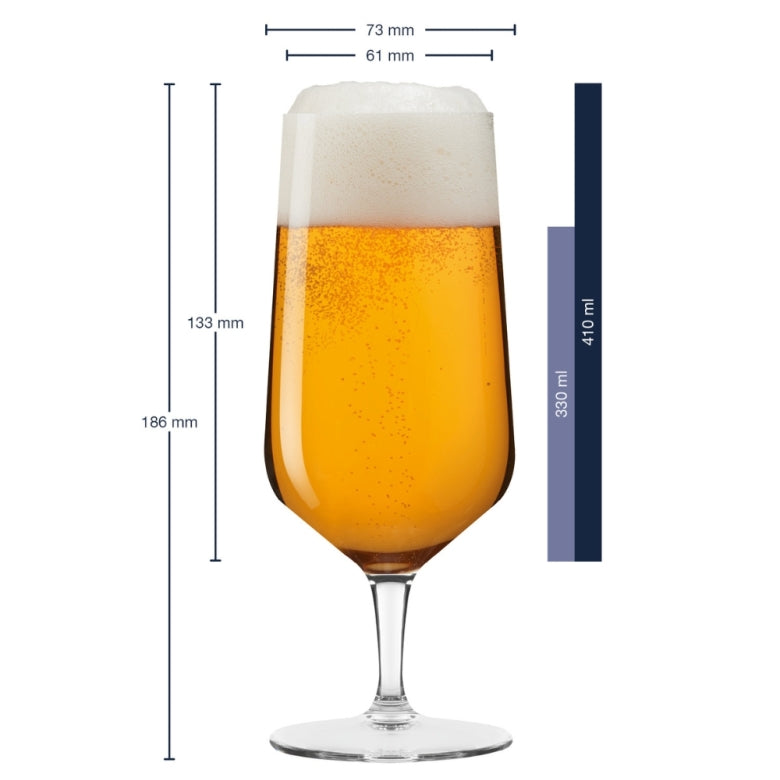 Ölglas / Allglas 410ml PUCCINI / Leonardo 6-pack