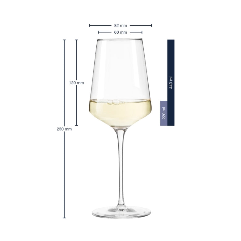 Vitvinsglas 400ml PUCCINI / Leonardo 6-pack