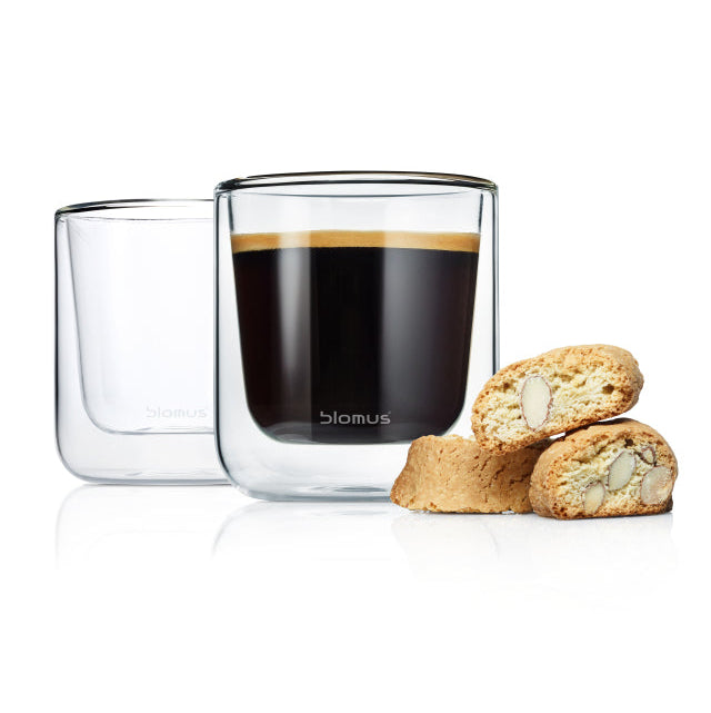 Kaffeglas 200 ml, BLOMUS / Nero, 2 pack