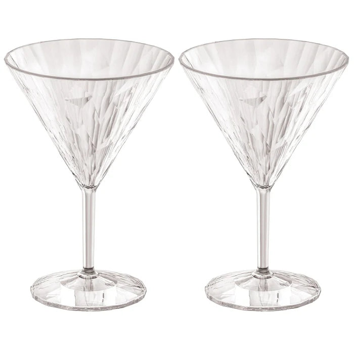 Cocktail / Martiniglas Plast 250 ml, KOZIOL/superglas, 2-pack