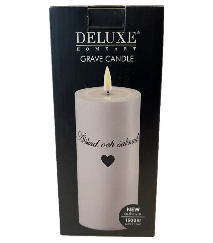 Gravljus LED med text - DeluxeHomeart
