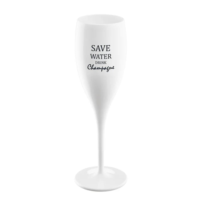 Champangeglas plast 100 ml, KOZIOL/Cheers no1, 6 pack