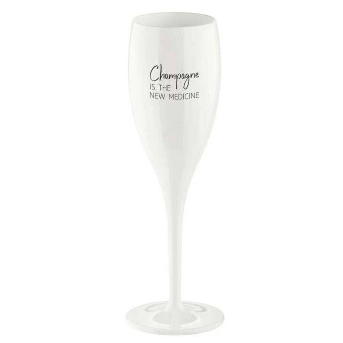 Champangeglas plast 100 ml, KOZIOL/Cheers no1, 6 pack