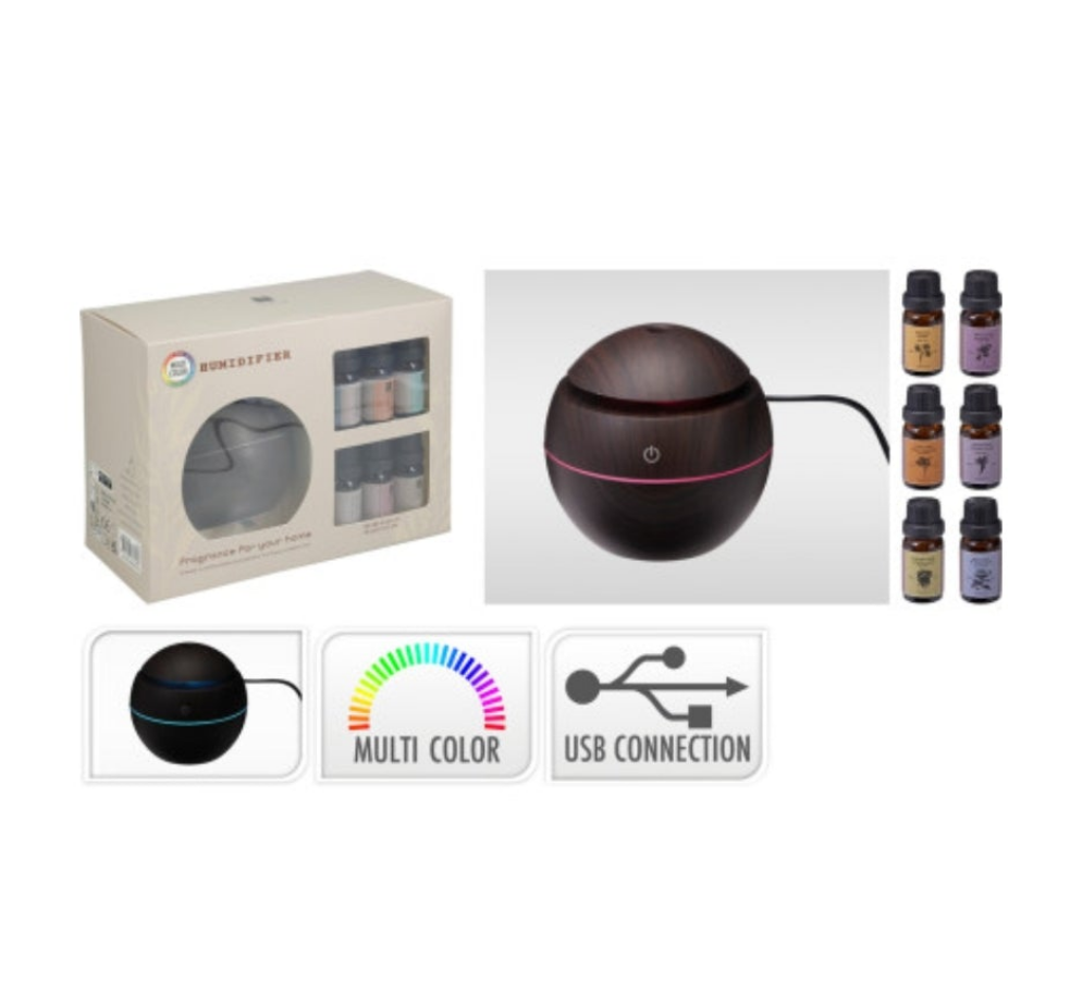 Aroma Diffuser mörkbrun