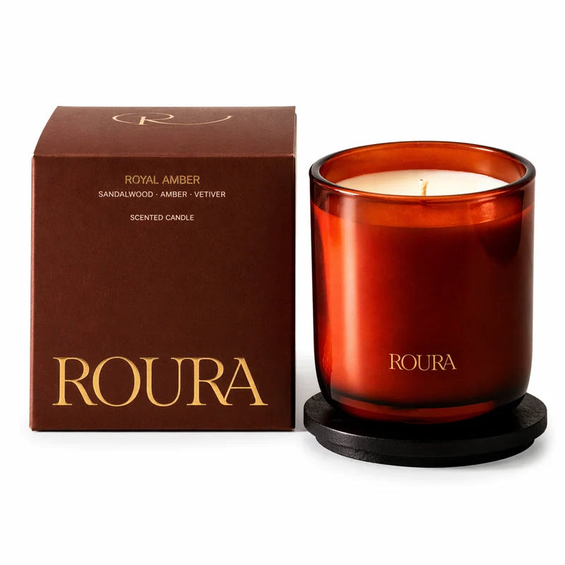 Doftljus Royal Amber, 8x9 cm, ROURA / ICOUNS