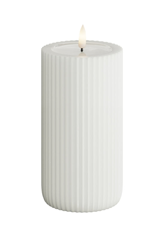 Paketerbjudande LED-blockljus vitt. Spara 87 kr