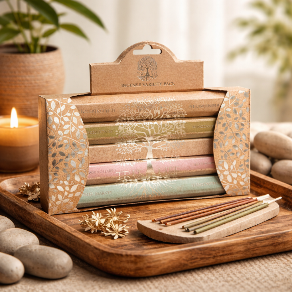 Rökelse 4-pack (olika dofter)