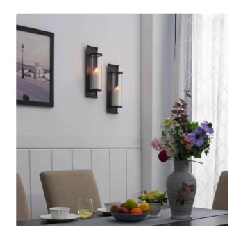 Vägglyckta 2 pack för blockljus