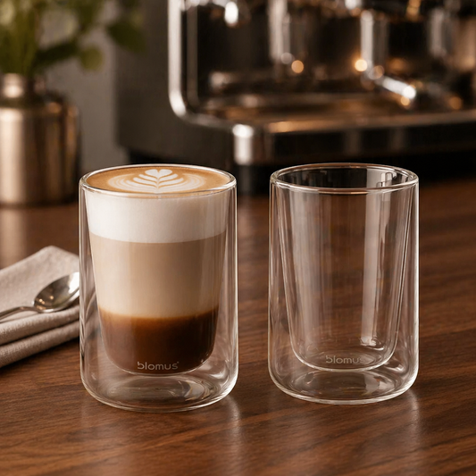 Cappuccinoglas 250 ml, BLOMUS / Nero, 2 pack