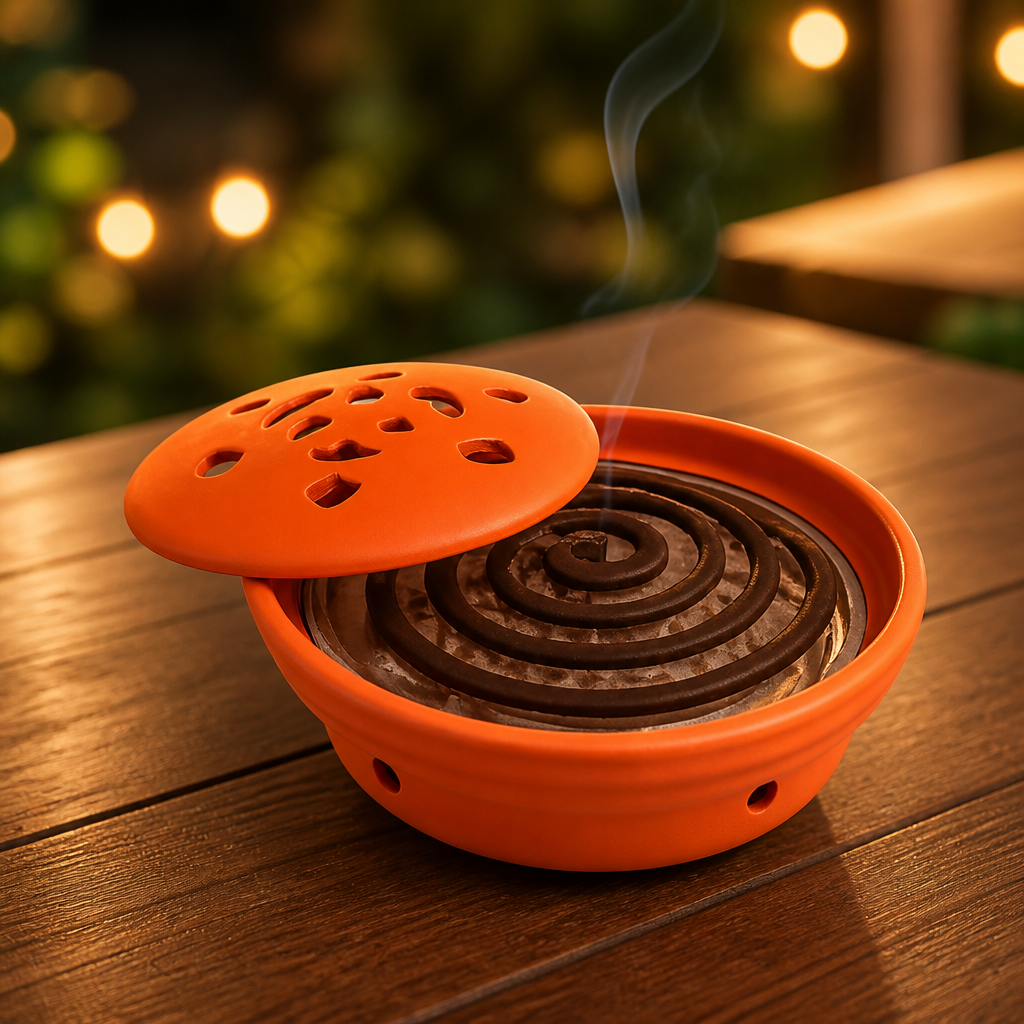 Myggspiral med terrakottahållare, Citronella – ROURA