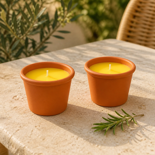 Doftljus (myggljus) Citronella -  ROURA