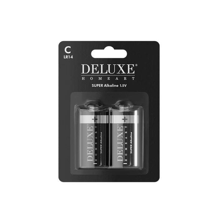 C- batteri, 1,5 v, 2-pack , DELUXEHOMEART