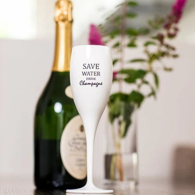 Champangeglas plast 100 ml, KOZIOL/Cheers no1, 6 pack