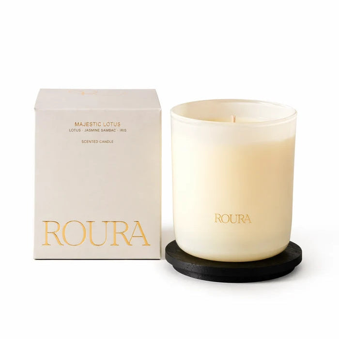 Doftljus Majestic Lotus, 8x9 cm, ROURA / ICOUNS