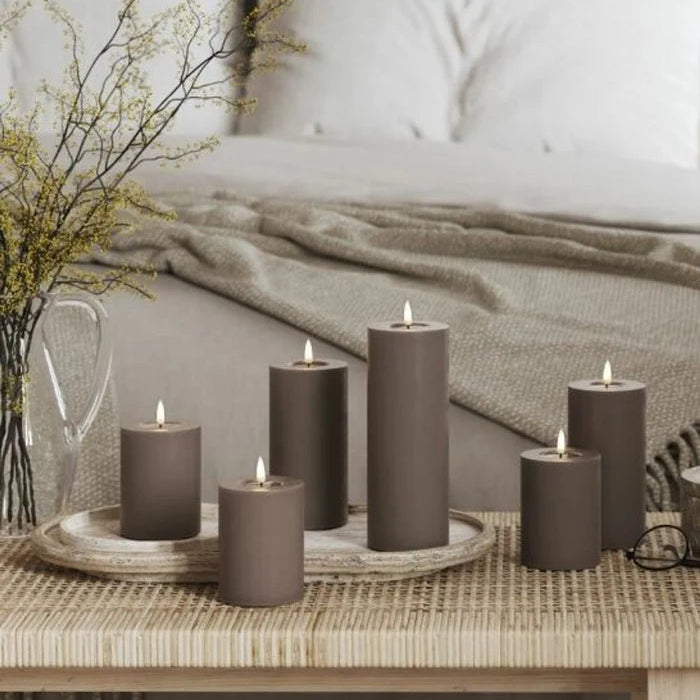 LED Blockljus Mocca, flera storlekar / DELUXEHOMEART