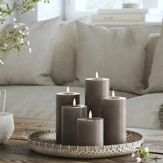 LED Blockljus Mocca, flera storlekar / DELUXEHOMEART