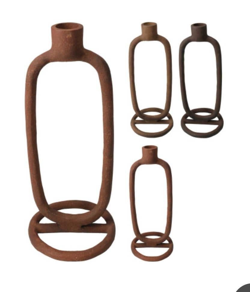 Ljusstake i metall 24cm