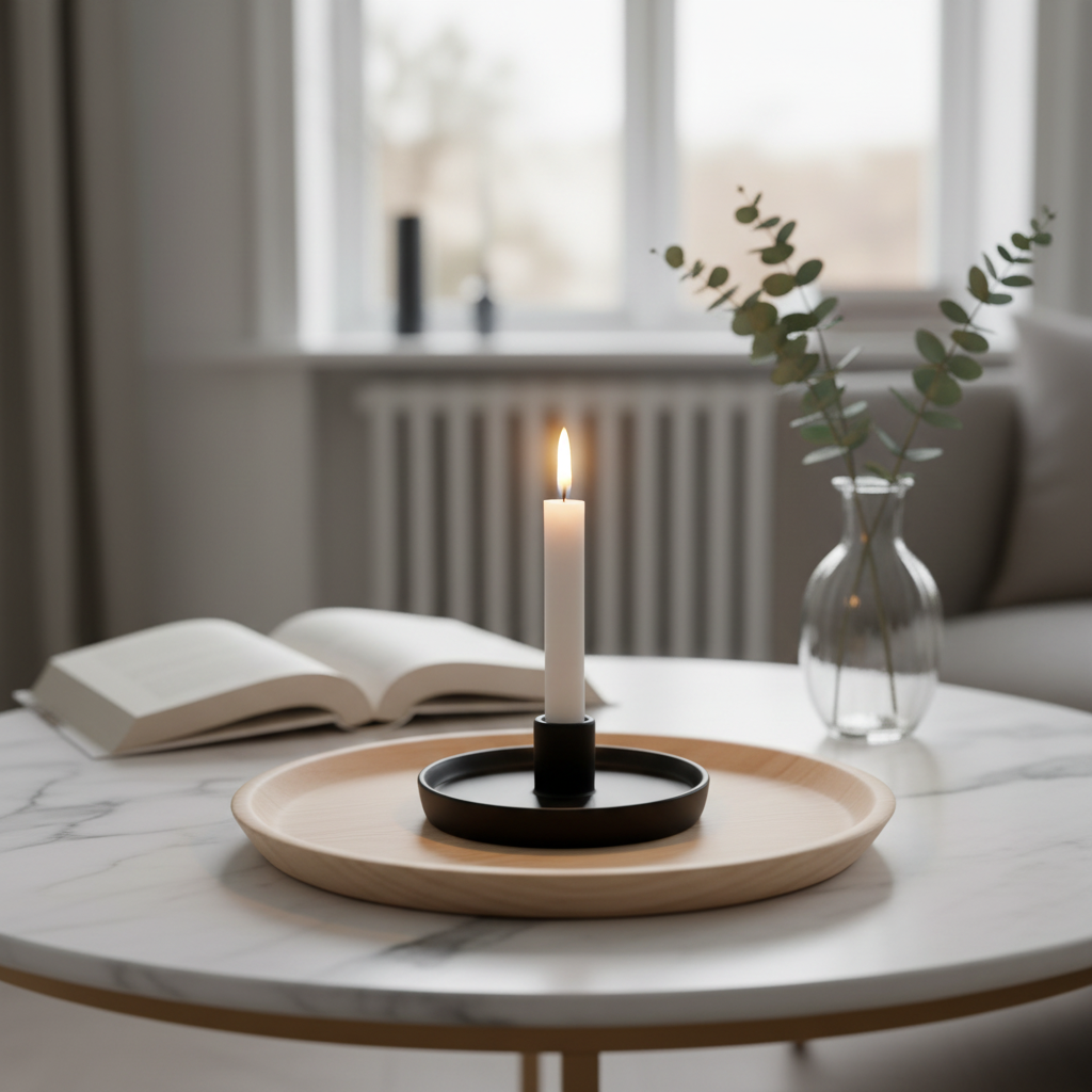 "Kammarljusstake" i keramik