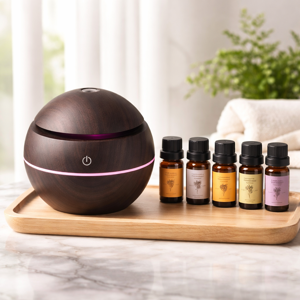 Aroma Diffuser mörkbrun